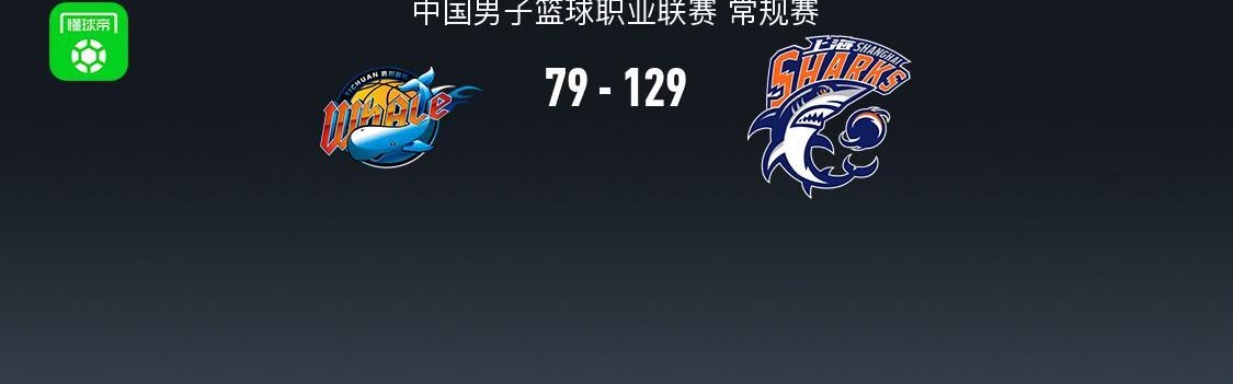 CBA战报：上海129-79狂胜四川取CBA6连胜，景菡一23分